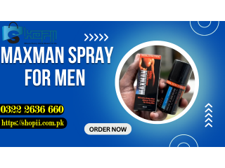 Maxman Delay Spray Best Online Shopping Store Price In Gujranwala Cantonment - 0322 2636 660